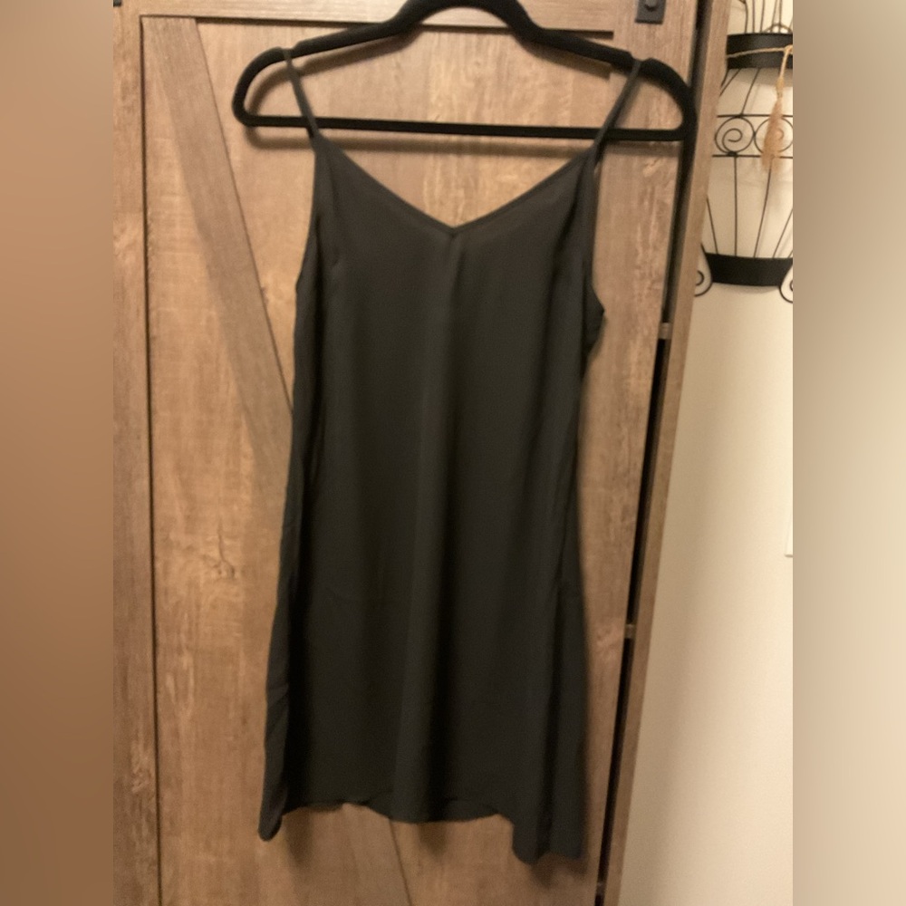 Aritzia Little Moon Basic Black dress  Slip